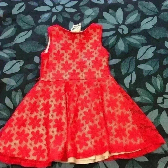 pink flower dress size 2T - Picture 4 of 4